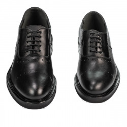 Elegantné topánky pre teenagerov 381 čierna