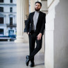 Elegantné pánske topánky 908 čierne