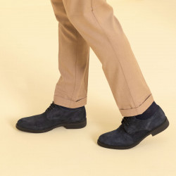 Pánske casual/elegantné topánky 918 indigo velúr lifestyle