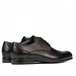 Elegantné pánske topánky 940 čierne