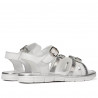 Detské sandále 539 biela kombinovaná
