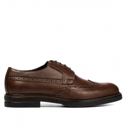 Elegantné pánske topánky 939m hnedé