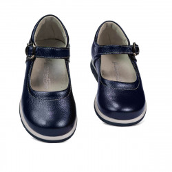 Detské topánky 76c indigo perleť