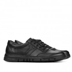 Pánske športové/casual topánky 919-1 čierne