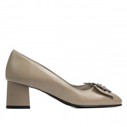 Elegantné dámske topánky 1274 kapučíno