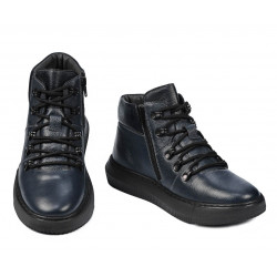 Pánske čižmy 4135 indigo