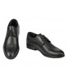 Elegantné pánske topánky 822-1 čierne