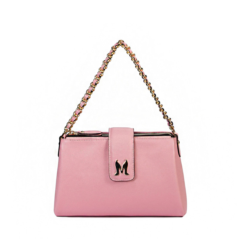 Dámska taška na rameno 003g ružová baby pink
