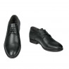 Elegantné pánske topánky 822-1 a sivé