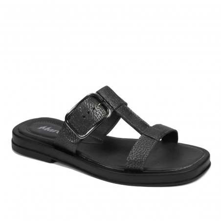 Dámske sandále 5091 čierna metalická