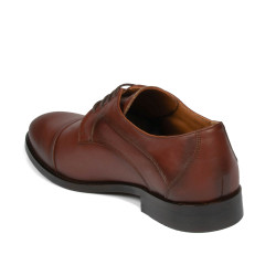 Elegantné pánske topánky 879 v koňaku