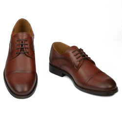 Elegantné pánske topánky 879 v koňaku