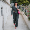 Elegantné dámske topánky 1293 ružové lifestyle