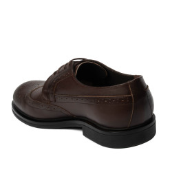 Elegantné pánske topánky 939-1 a káva