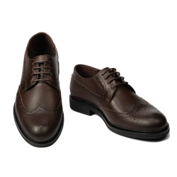 Elegantné pánske topánky 939-1 a káva