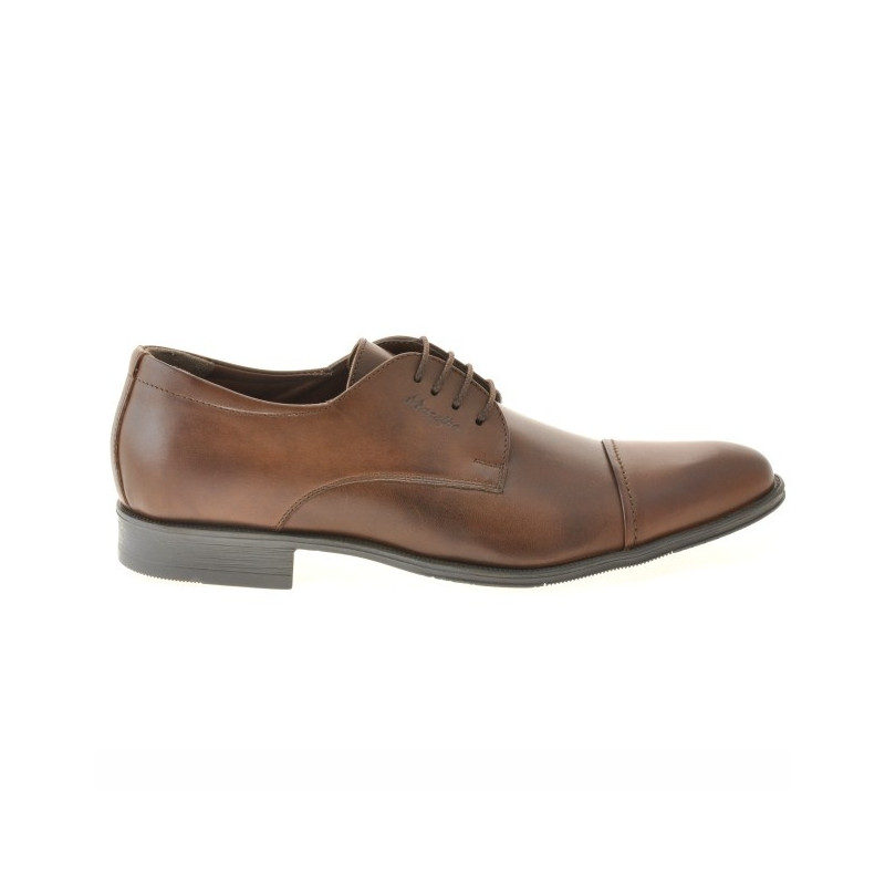 Elegantné pánske topánky 785 hnedé