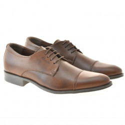 Elegantné pánske topánky 785 hnedé