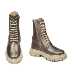 Detské topánky 3031 bronz