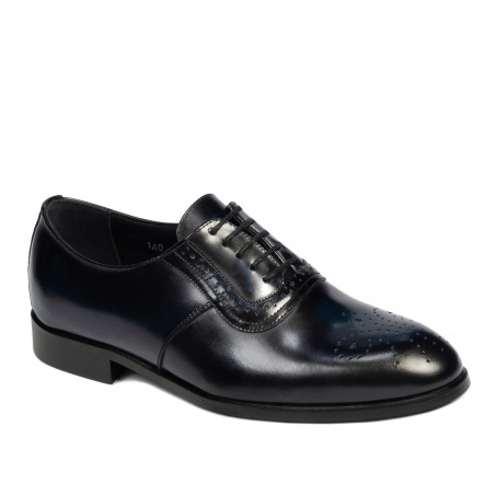 Elegantné pánske topánky 959 a indigo florantic
