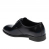 Elegantné pánske topánky 959 a indigo florantic