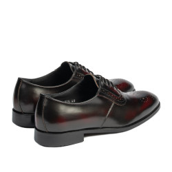 Elegantné pánske topánky 959 bordo florantic