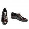 Elegantné pánske topánky 959 bordo florantic