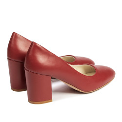Elegantné dámske topánky 1305 bordová