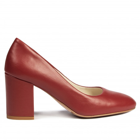 Elegantné dámske topánky 1305 bordová