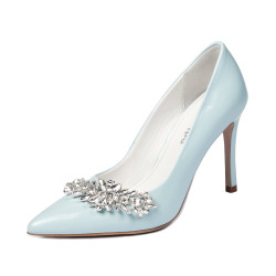Elegantné dámske topánky 1300 baby blue