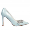 Elegantné dámske topánky 1300 baby blue
