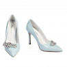Elegantné dámske topánky 1300 baby blue