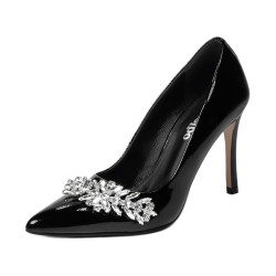 Elegantné dámske topánky 1300 lakované čierne