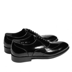 Elegantné pánske topánky 964 čierne florantic