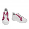 Dámske športové topánky 6073 biela+fuxia