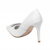 Elegantné dámske topánky 1300 biele