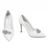 Elegantné dámske topánky 1300 biele