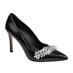 Elegantné dámske topánky 1300 čierne