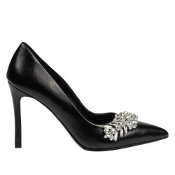 Elegantné dámske topánky 1300 čierne