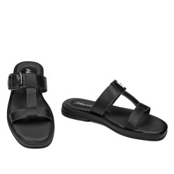 Dámske sandále 5091 čierny kaviár
