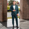 Elegantné pánske topánky 964 čierne florantic
