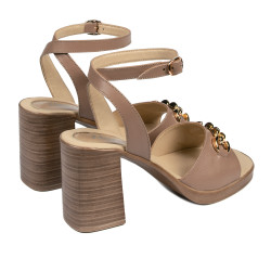 Dámske sandále 5109 camel