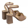 Dámske sandále 5109 camel