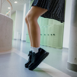 Dámske športové topánky 6074 čierne kombinované lifestyle