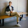 Pánske casual/sport topánky 970 biela