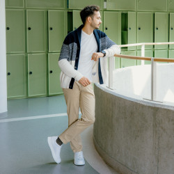 Pánske casual/sport topánky 970 biela