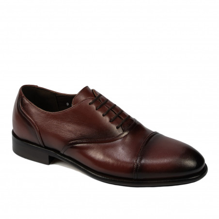 Elegantné pánske topánky 978 v koňaku