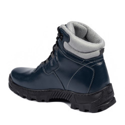 Pánske topánky 4142 indigo kombinované