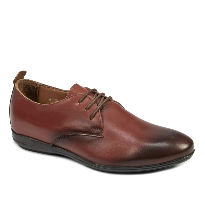 Elegantné topánky pre tínedžerov 370 koniak