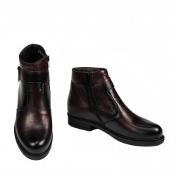 Dámske topánky 3395 v bordo