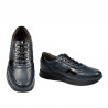 Pánska obuv casual/šport 916 indigo kombinovaný
